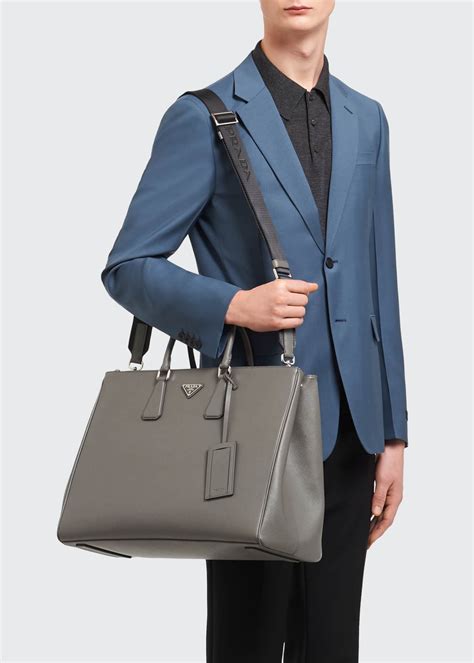 prada work bag men|prada saffiano tote bag.